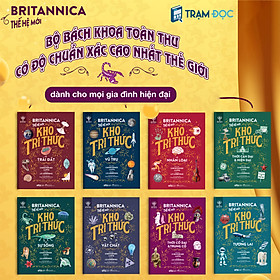 Bộ 8 cuốn Britannica Thế Hệ Mới  ( Kho Tri Thức về Thế Giới Vận Hành +Lược Sử Loài Người )