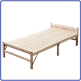 Giường xếp gỗ thông gấp gọn 60,80,100,120,150cmx195cm tặng nệm gối - Giường ngủ gấp gọn gỗ nhiều kích thước