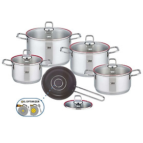 Mua Bộ Nồi Quánh Inox 5 Món ELO Excellent 6177 hàng Đức