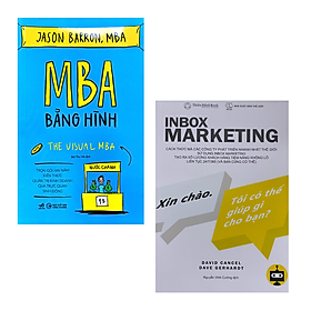 Combo 2 Cuốn Marketing Giúp Nâng Cao Hiệu Quả Bán Hàng Hay-MBA Bằng Hình+ Inbox Marketing