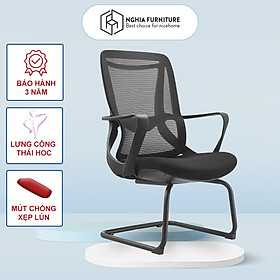 Ghế văn phòng Công thái học Nghia furniture NIKO, Nâng hạ, ngả ghế, nệm chống lún, bảo hành 3 năm