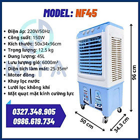 Mua Quạt Điều Hòa - NEFA - NF45 -  Chạy Siêu Êm - Hàng Chính Hãng