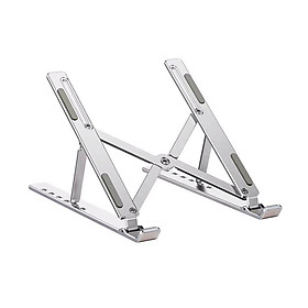 Mua Giá Máy Tính Xách Tay Bằng Hợp Kim Nhôm. Điều Chỉnh Chiều Cao .Nhẹ Có Thể Gập Lại .Ổn Định Mà Không Cần Lắc. Thiết Kế Tản Nhiệt Cho Máy Tính Xách Tay-GDL