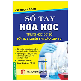 Hình ảnh Sổ Tay Hóa THCS