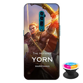Ốp lưng dành cho điện thoại Oppo Reno 10X Zoom hình YORN tặng kèm giá đỡ điện thoại iCase xinh xắn - Hàng chính hãng