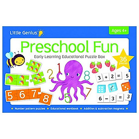 Little Genius Preschool Fun Early Learning Educational Puzzle Box