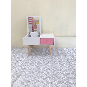 Mua bàn trang điểm bệt chất liệu gỗ MDF