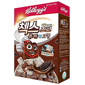 KELLOGGS Checks Chococookie and Cream Cereal 590g