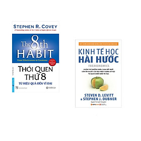 Combo 2 cuốn sách: Thói Quen Thứ 8 + Kinh tế học hài hước