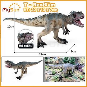 Đồ chơi Jurassic World mô hình khủng long bạo chúa Indominus T Rex, Spinosaurus, Mosasaurus 3D