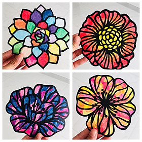 Bộ Thủ Công Đón Nắng Set 6 Bông Hoa