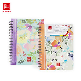 Sổ lò xo 200 trang A5 hồng Hà có mùi thơm Scent - 4157