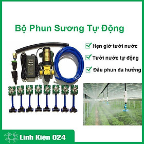 Mua Bộ phun sương tưới cây tự động có hẹn giờ phun sương tưới nước lan  cây cảnh  rau 4 hướng