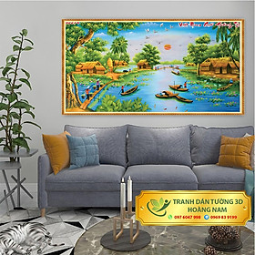 Mua Tranh trang trí tường bằng decall PP phủ Bóng hoặc Kim Sa