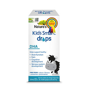 Kids smart drops dha - siro bổ sung dha dạng nước