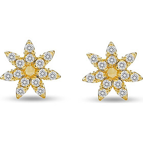 Bông tai Sunflower vàng 14K Huy Thanh Jewelry BTFAM 23