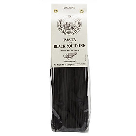 Mì Ý Đen Sợi Dẹt Linguine Morelli 250Gr 