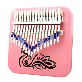 17 Key  Thumb Piano Finger Mbira Keyboard Music Instrument Wood