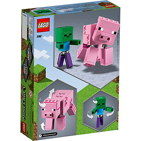 LEGO MINECRAFT 21157 Bé Zombie Và Lợn Khổng