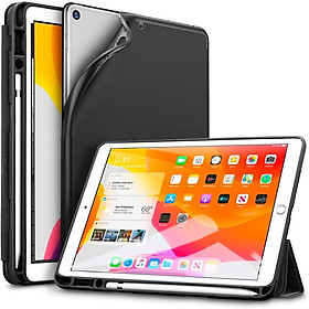 Bao da iPad 10.2 2019 ESR Rebound Pencil Slim Smart Case (Có khe cắm bút Apple Pencil) _Hàng Nhập Khẩu