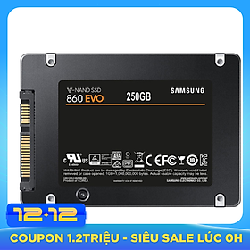Ổ Cứng SSD Sata III 2.5 inch 250GB Samsung 860 Evo MZ-76E250 - Hàng Chính Hãng