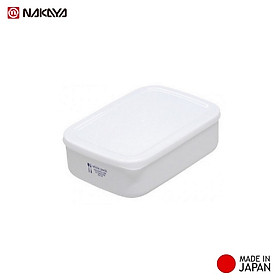 Hộp đựng thực phẩm chữ nhật Nakaya White Pack với thiết kế trang nhã, sang trọng - nội địa Nhật Bản