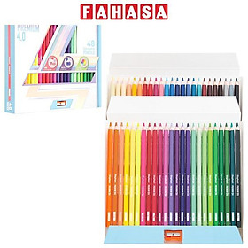 Hộp 48 Bút Chì Màu Premium 4.0 Ngòi 4 mm - Elephant