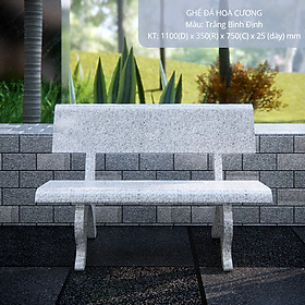 Mua GHẾ ĐÁ DÀI NGOÀI TRỜI/SÂN VƯỜN/TRONG NHÀ-TRẮNG BÌNH ĐỊNH