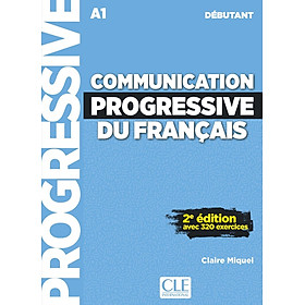 Sách học tiếng Pháp COMMUNICATION PROGRESSIVE DU FRANCAIS DEBUTANT + CD NC