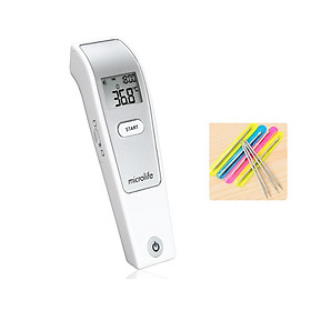 Nhiệt kế hồng ngoại đo trán Microlife 1s 3 chức năng tặng kèm 5 cây nặn mụn