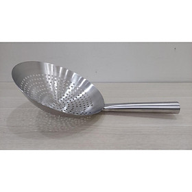 Mua Vá xào  vá chiên lỗ inox cán inox