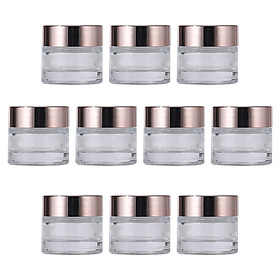 10x Empty Cosmetic Container Jars  Vial Tiny Bottle for Eye Cream