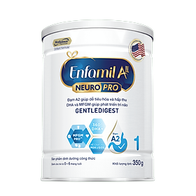 Sữa bột Enfamil A2 Neuropro 1 cho trẻ từ 0 - 6 tháng tuổi – 350g