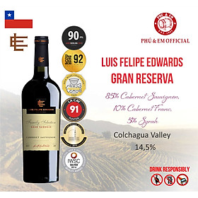 Rượu Vang Đỏ Chile Luis Felipe Edwards Gran Reserva Cabernet Sauvignon
