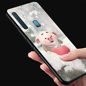Ốp điện thoại dành cho máy Samsung Galaxy M30 - Trái tim của lợn con MS FUNN0026