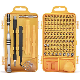 Mua Bộ công cụ tua vít chuyên sửa chữa tháo lắp điện thoại laptop bỏ túi 110 in1 (full 98 đầu vít) - sử dụng tốt cho thiết bị iphone mac xiaomi samsung