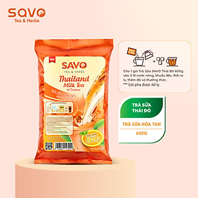 Trà Sữa Thái Đỏ SAVO Tea (Thailand Original Milk Tea) - Túi 600gr