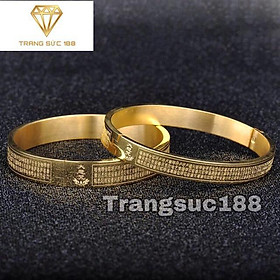 VÒNG TAY NAM CHÚ ĐẠI BI DẠNG TRÒN PHONG THỦY