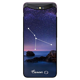 Ốp in cho Oppo Find X Cung Hoàng Đạo - Cancer - Hàng chính hãng