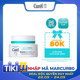 Kem Dưỡng Da Cấp Ẩm Chuyên Sâu Curel Intensive Moisture Care Intensive Moisture Cream (40g)