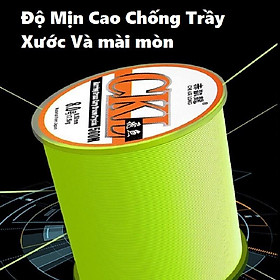Cước Câu Cá Nhật Bản CKL 500M Vô Cùng Dẻo Dai,Độ Bền Cao Và Cắt Nước Tốt DCR2 - Sanami Fishing