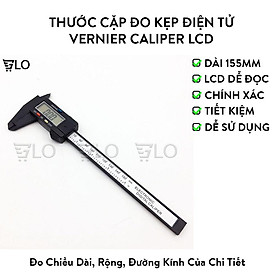 Mua Thước Cặp Đo Kẹp Điện Tử Kỹ Thuật Số Vernier Caliper Lcd 155mm