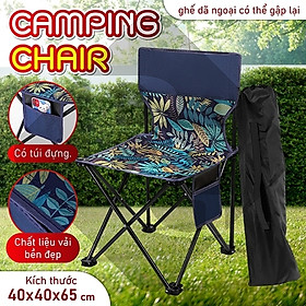 BG Ghế cắm trại model SD3 - SD5, câu cá,dã ngoại, du lịch, có thể gập lại, có túi ghế cắm trại ( hàng nhập khẩu) - SD5 - BLACK - L