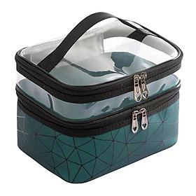 Makeup Cosmetic Bag Container Waterproof Storage Wash Bag for Women Brushes Accessories