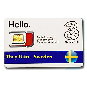 Sim Du lịch Thụy Điển - Sweden 4G tốc độ cao