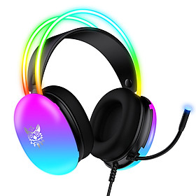 Mua Hàng Chính Hãng - Combo Onikuma Gaming 2 (Tai Nghe X25 Black + Giá Đỡ ST-2 Black)