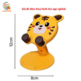 Mua GIÁ ĐỠ ĐIỆN THOẠI HÌNH THÚ NGỘ NGHĨNH (Giao mẫu ngẫu nhiên)