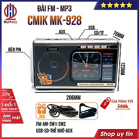 Mua Đài Radio CMIK - 928  .Đài FM Siêu Bền đẹp Làm Quà Tặng Cho Ông Bà Hàng chính hãng