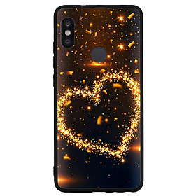 Ốp lưng viền TPU cho điện thoại Xiaomi Redmi Note 5 Pro -Heart 09