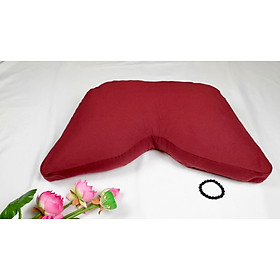 Đệm (Bồ đoàn) ngồi thiền vỏ đậu xanh Sunny kiểu chữ V